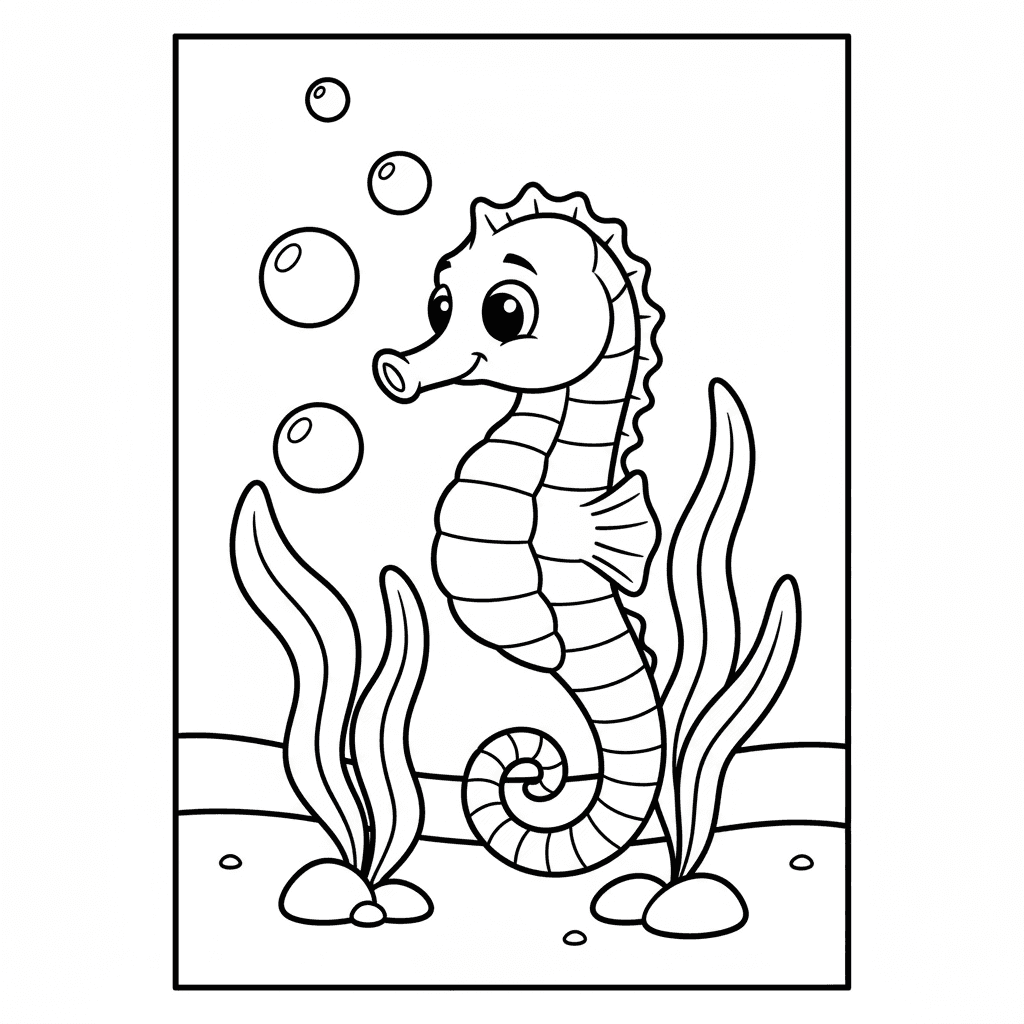 A delightful Seahorse