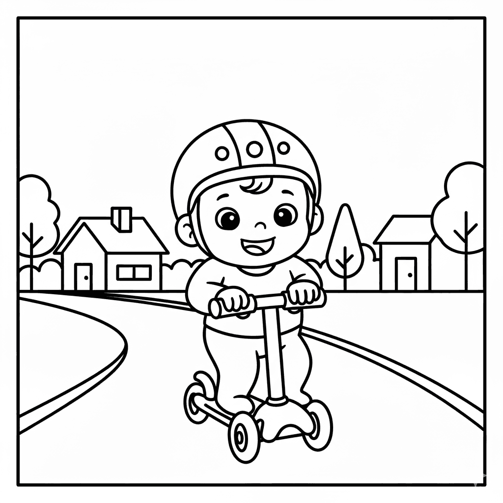 Kid's Scooter ride